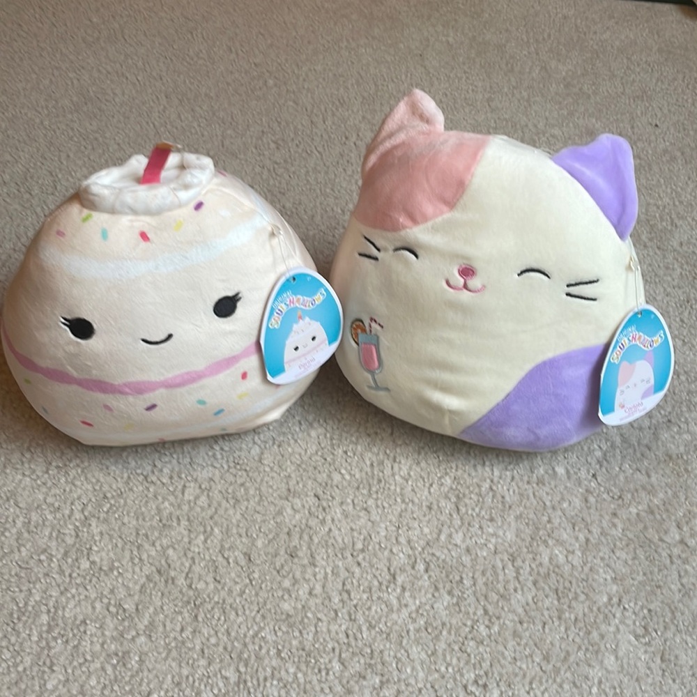 NWT Dorina and Carlota Squishmallows